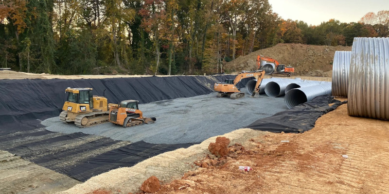 Construction Site Prep in Salisbury, North Carolina
